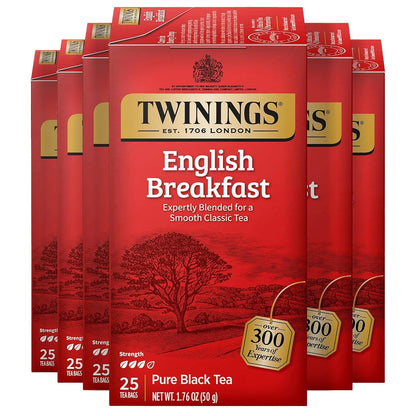 Twinings Tea Classics Collection Gift Box Variety Sampler, 48 Tea Bags (Pack of 1), Enjoy Hot or Iced, Includes Black, Herbal, Green, & Chai Teas
