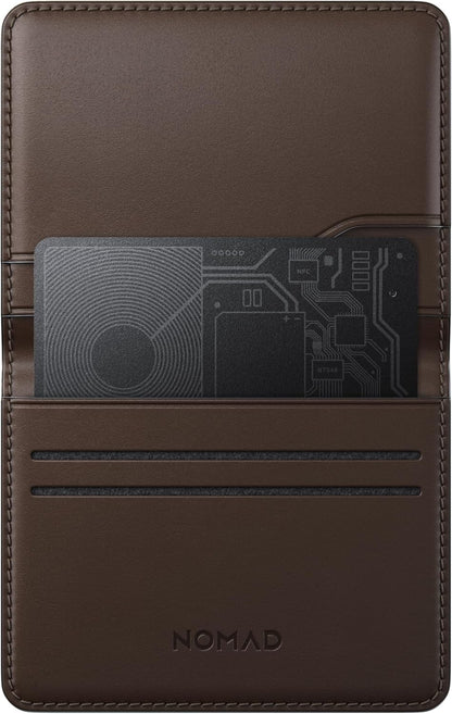 Nomad Tracking Card Carbide, Slim Card Tracker with IPX7 Waterproof and Dust Proof Card Tracker for Wallet & Luggage, 5 Months GPS Tracker Long Battery Life, Rechargeable, Compatible with iOS Only