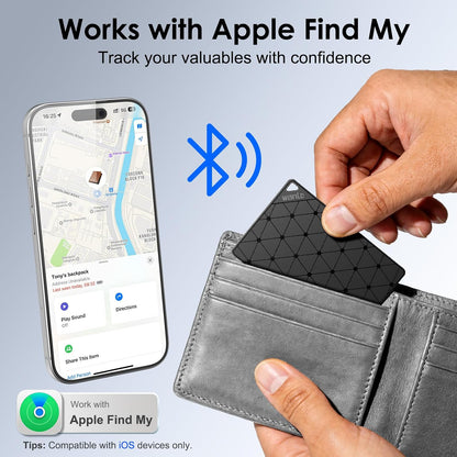 Wallet Tracker for Apple Find My, [Apple MFi Certified], iOS Only