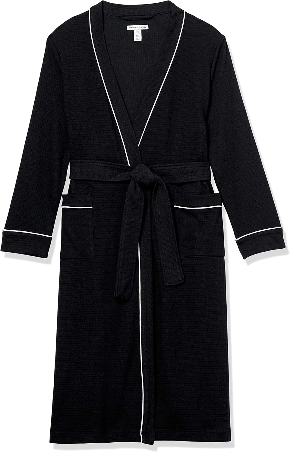 Amazon Essentials Women's Lightweight Waffle Full-Length Bath Robe (Available in Plus Size)