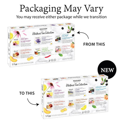 Bigelow Benefits Sleep Chamomile Lavender Herbal Tea, Caffeine Free, 18 Count (Pack of 6), 108 Total Tea Bags