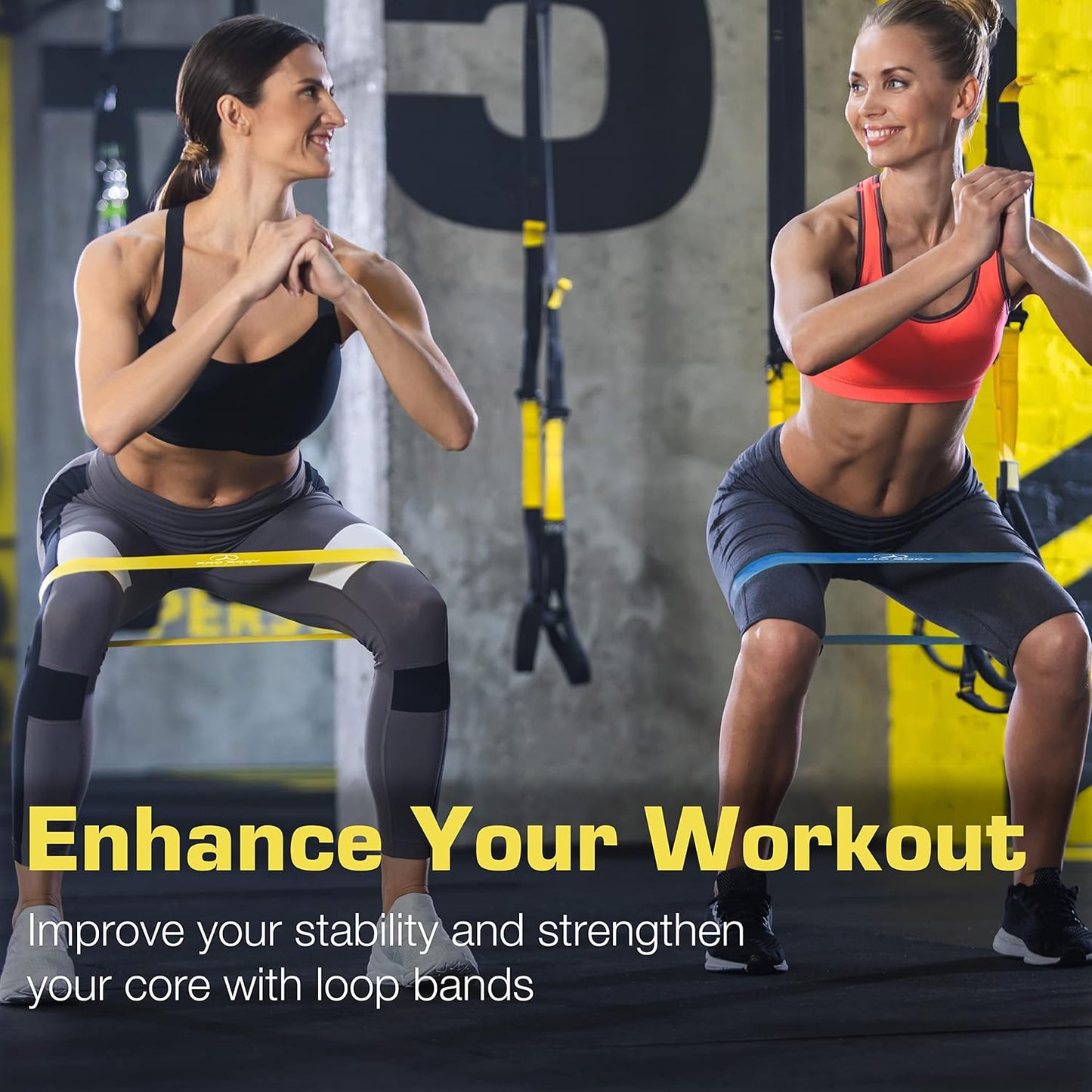ProBody Pilates Ring Set with 14-Inch Magic Circle Ring, 9-Inch Exercise Ball, 5 Resistance Bands, Pump, Training Guides, & Storage Bag for Core Strength, Balance, Stability Training