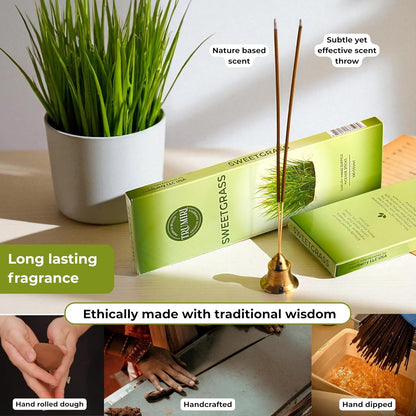 Hem Incense Sticks Variety Pack #23-120 Insence-Sticks (6 Incents x 20 Insense) + Incense Stick Holder with 6 Most Liked Scents Including Patchouli Dragons Blood White Sage Frankincense-Myrrh