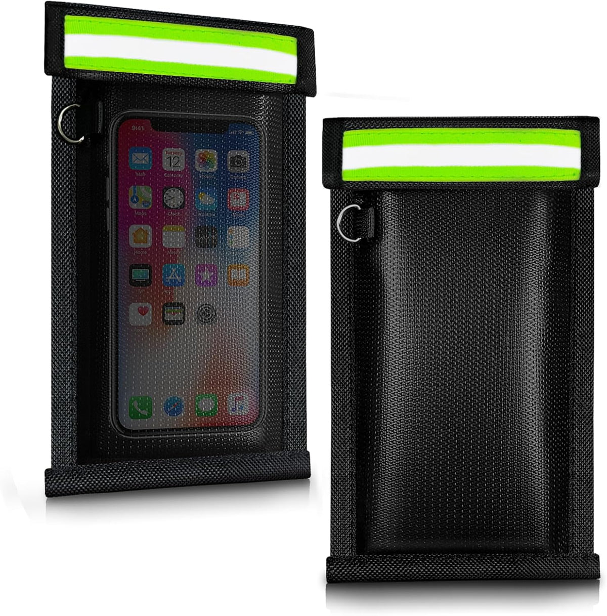 2 Pack Military Grade Faraday Bags for Phones