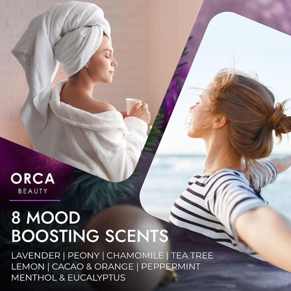 Shower Steamers Aromatherapy - Relaxation Gifts for Women, Shower Bombs, Unique Spa Gifts Shower Tablets, Stocking Stuffers for Women & Men (Advent Calendar 2025)