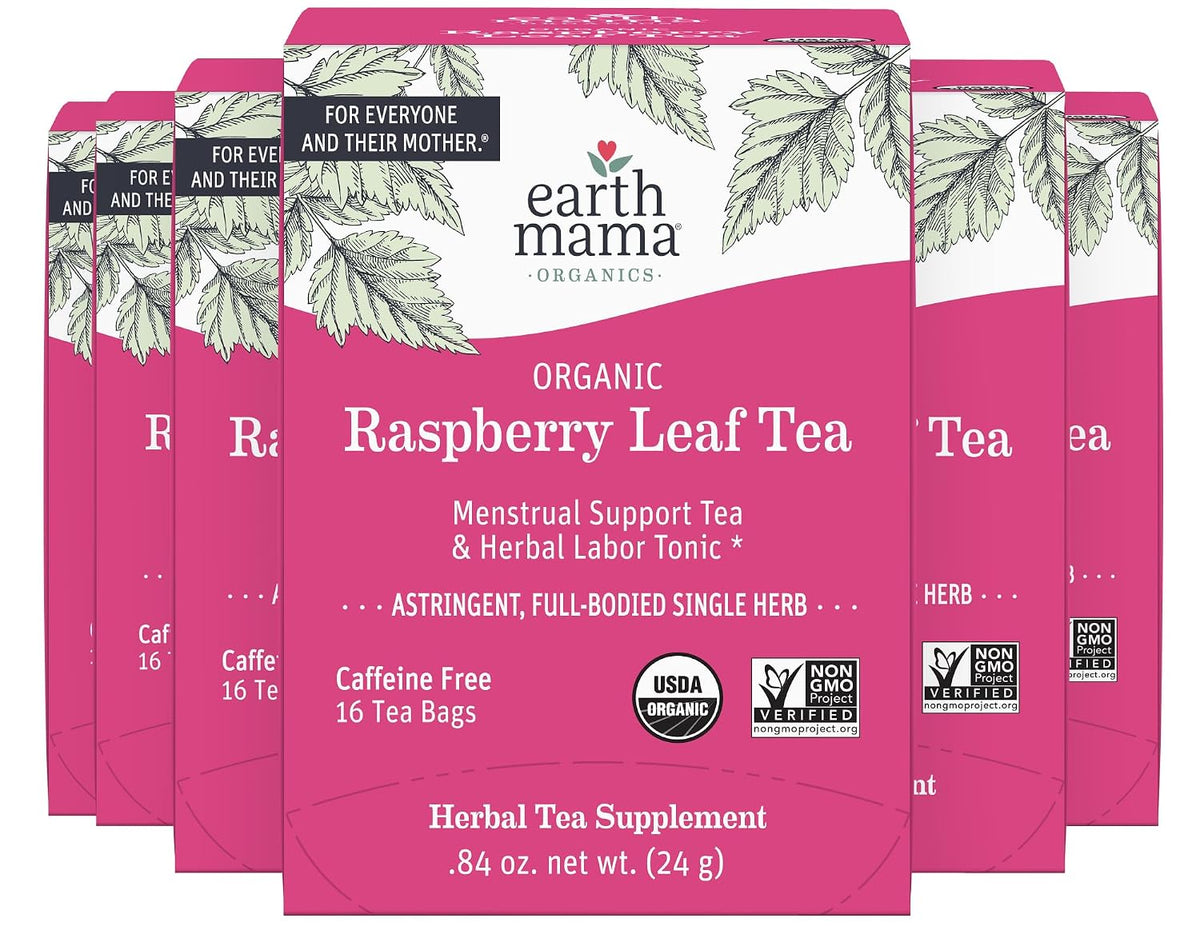 Earth Mama - Organic Red Raspberry Leaf Tea - 96 Teabags