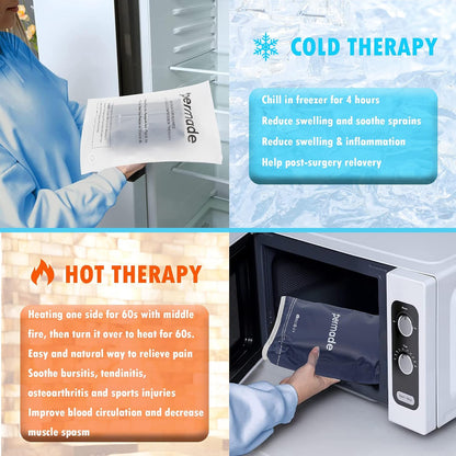 Shoulder Ice Pack Rotator Cuff Cold Therapy, Reusable Ice Pack Wrap Shoulder Cold Pack