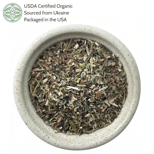 Organic Echinacea Purpurea 4 oz. (113g), USDA Certified Dried Echinacea Tea, Premium Quality Herb, Purple Coneflower, Cut & Sifted