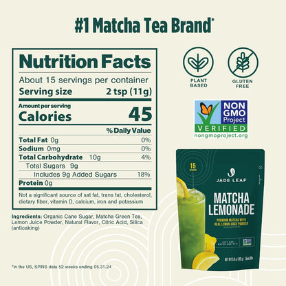 Jade Leaf Matcha Latte Mix, Pumpkin Spice, 91g / 3.2oz