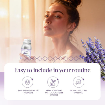 Siva Lavender Essential Oil, Huge Bottle, Large Size, 16 Fl Oz (473 ml)