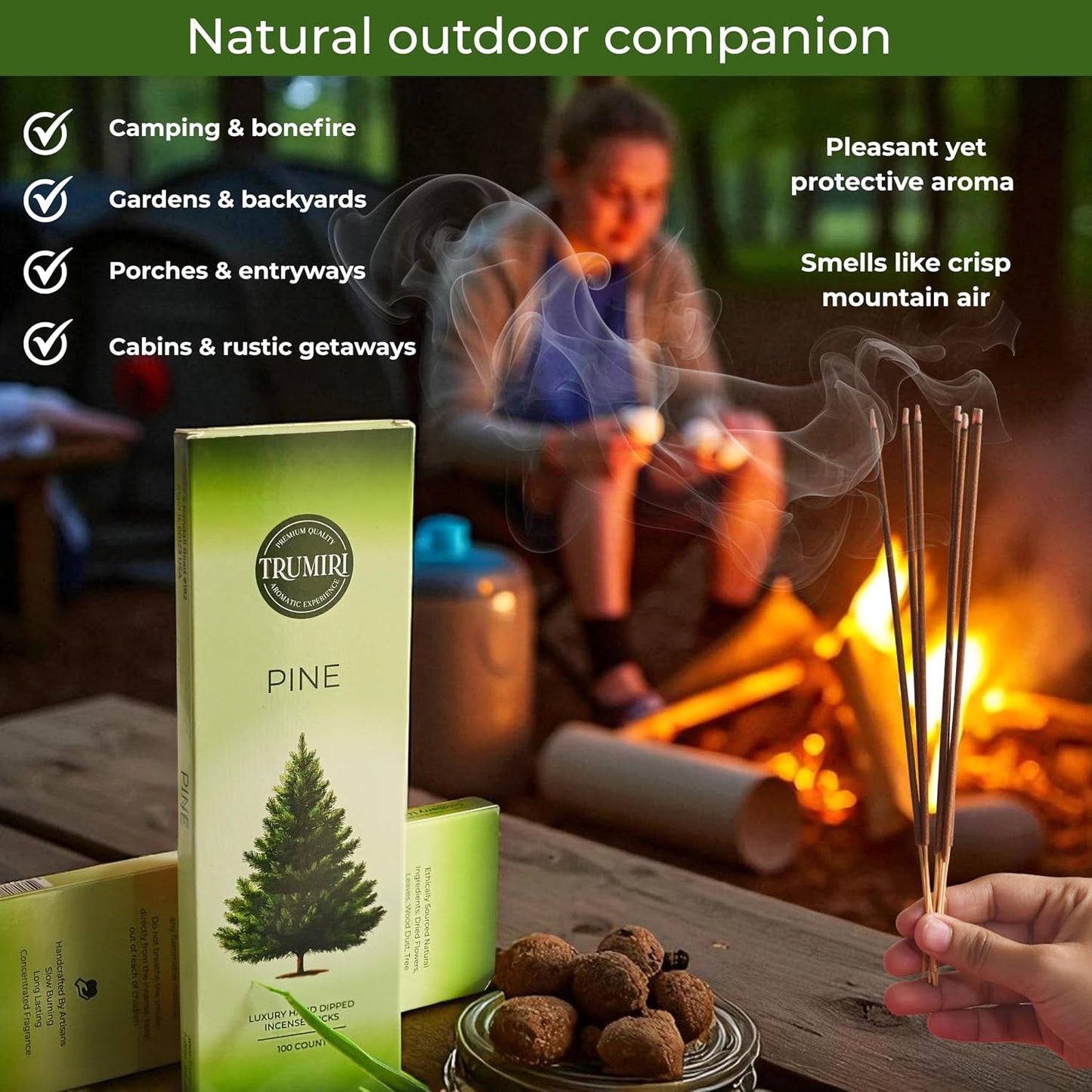 Hem Incense Sticks Variety Pack #23-120 Insence-Sticks (6 Incents x 20 Insense) + Incense Stick Holder with 6 Most Liked Scents Including Patchouli Dragons Blood White Sage Frankincense-Myrrh