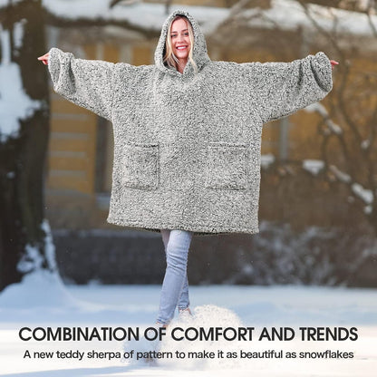 yescool Wearable Blanket Hoodie as Christmas Birthday Gifts for Women Mom - Colors A