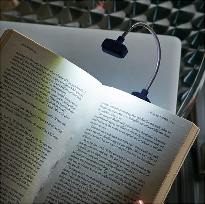 IF Compact Book Light - Moon & Stars, Dark Blue/Gold