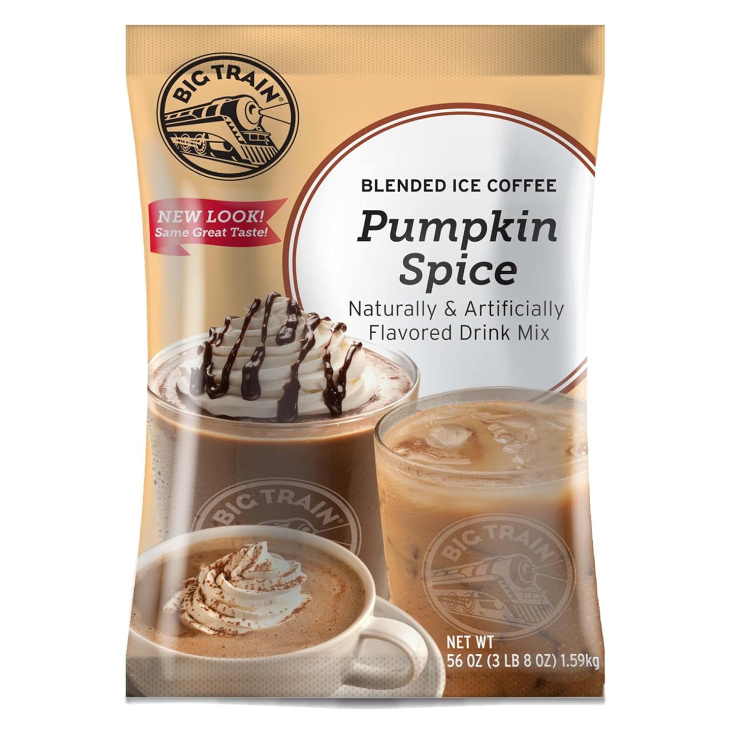 Big Train Vanilla Bean Blended Crème Beverage Mix, 3.5 Pound (Pack of 1) - Colors B