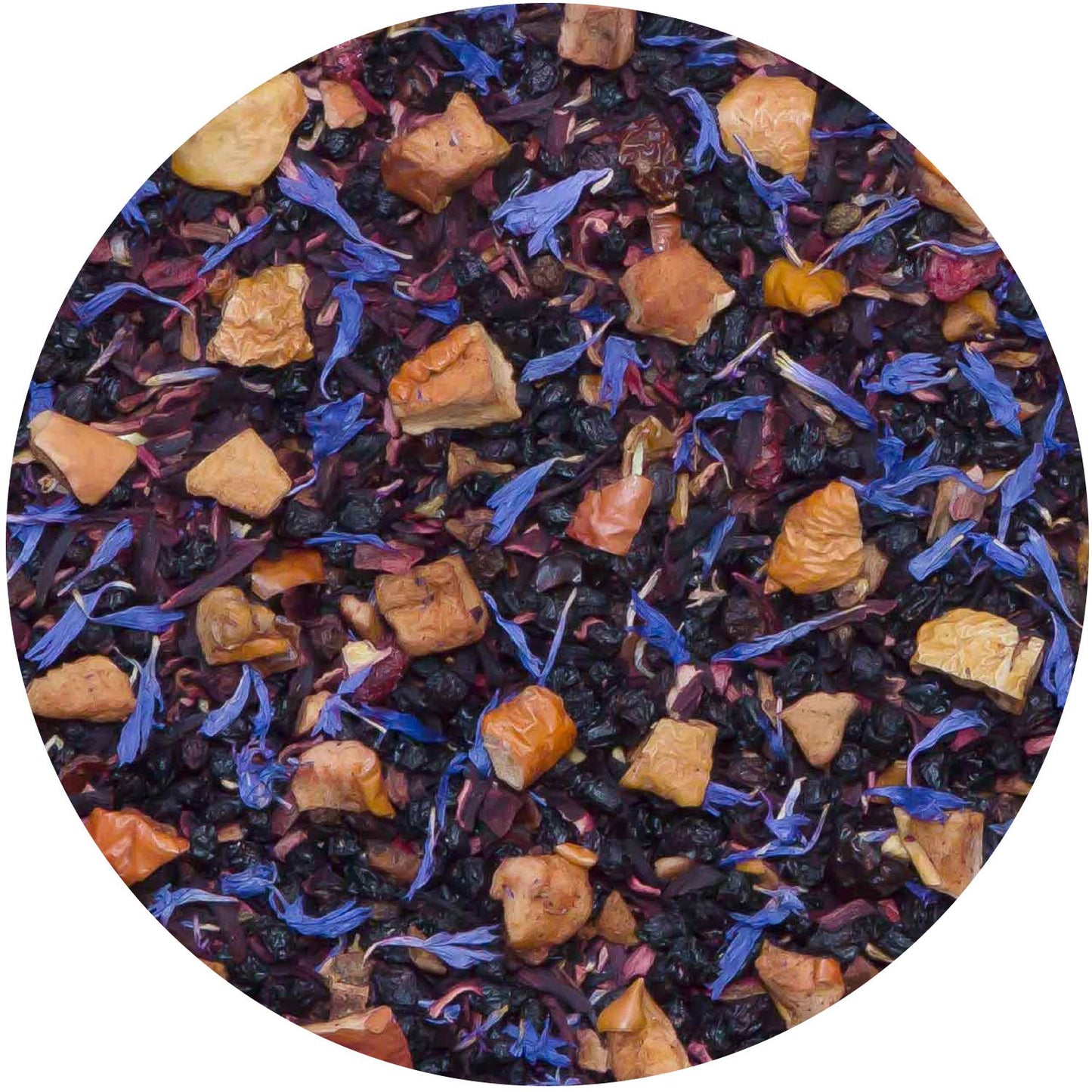 Tiesta Tea Blueberry Wild Child, Loose Leaf, Blueberry Hibiscus Herbal Tea, Premium Non-Caffeinated Blend, Make Hot or Iced, Brews Up to 50 Cups, 5.5 Ounce Refillable Tin