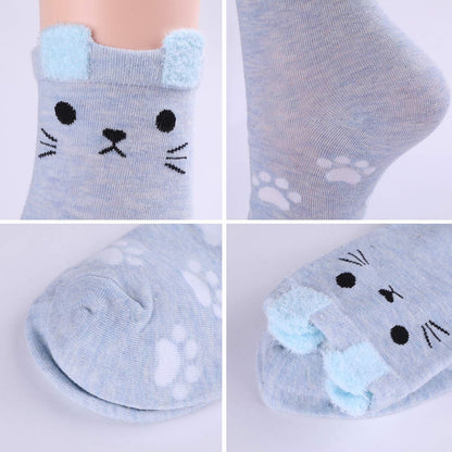 Jeasona Cute Cat Gifts for Women Animal Cat Socks Wife Mom Girlfriend Daughter