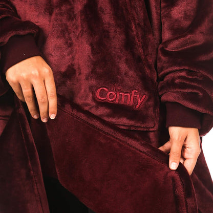 THE COMFY Dream | From Shark Tank | Patented | No Sherpa | Light Wearable Blanket Hoodie | Gift for Women & Men | One Size
