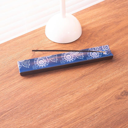 Incense Holder for Sticks, Ceramic Incense Burner with Ash Catcher, Aesthetic Decor for Home, Room & Office, Unique Gifts for Housewarming Yoga, Meditation & Spa
