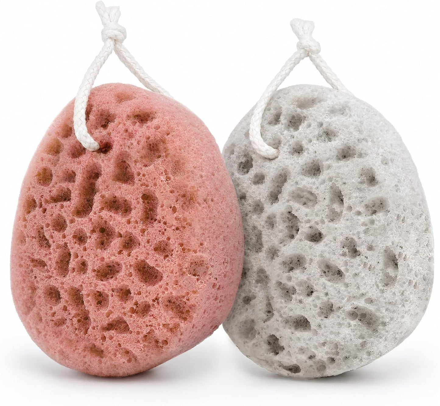 Spongentle Loofah Sponge for Shower and Bathing, Bath Sponge with Dual Texture, Shower Pouf for Gentle and Deep Exfoliation, Large Size Body Scrubber for Men & Women, PU Foam, 37% More Lather, 3 Pack