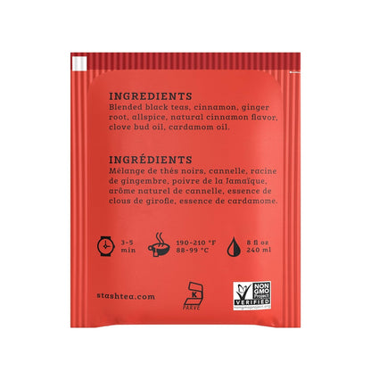 Stash Tea Chamomile Herbal Tea, 100 Count (packaging may vary) - Colors A