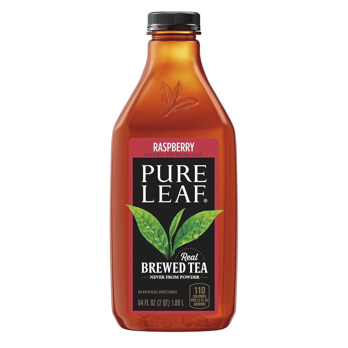 Pure Leaf Prepared Tea, Raspberry 64 fl oz Plastic Bottle