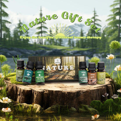 ARVIDSSON Floral Essential Oils Set, Natural Flower Essential Oil Gift for Women - Rose, Gardenia, Cherry Blossom, Honeysuckle, Lilac, Blue Lotus, Scented Oil for Diffuser, Valentines Day Gift for Her