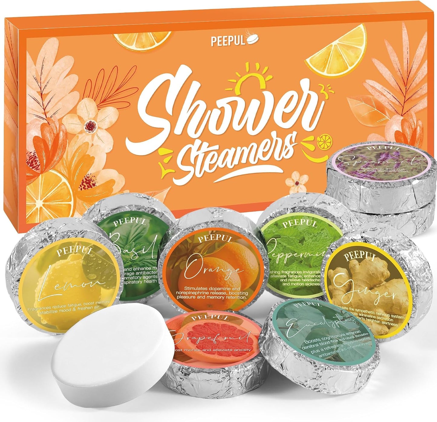Shower Steamers Aromatherapy Birthday Gifts for Women - 10 Pack,Gifts for Wife Mothers Daughter Sister Stress Relief & Deep Relaxation Self Care Home Spa Essential