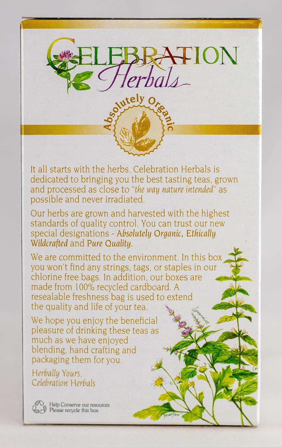 Celebration HERBALS Ginger Root Tea Organic 24 Bag, 0.02 Pound