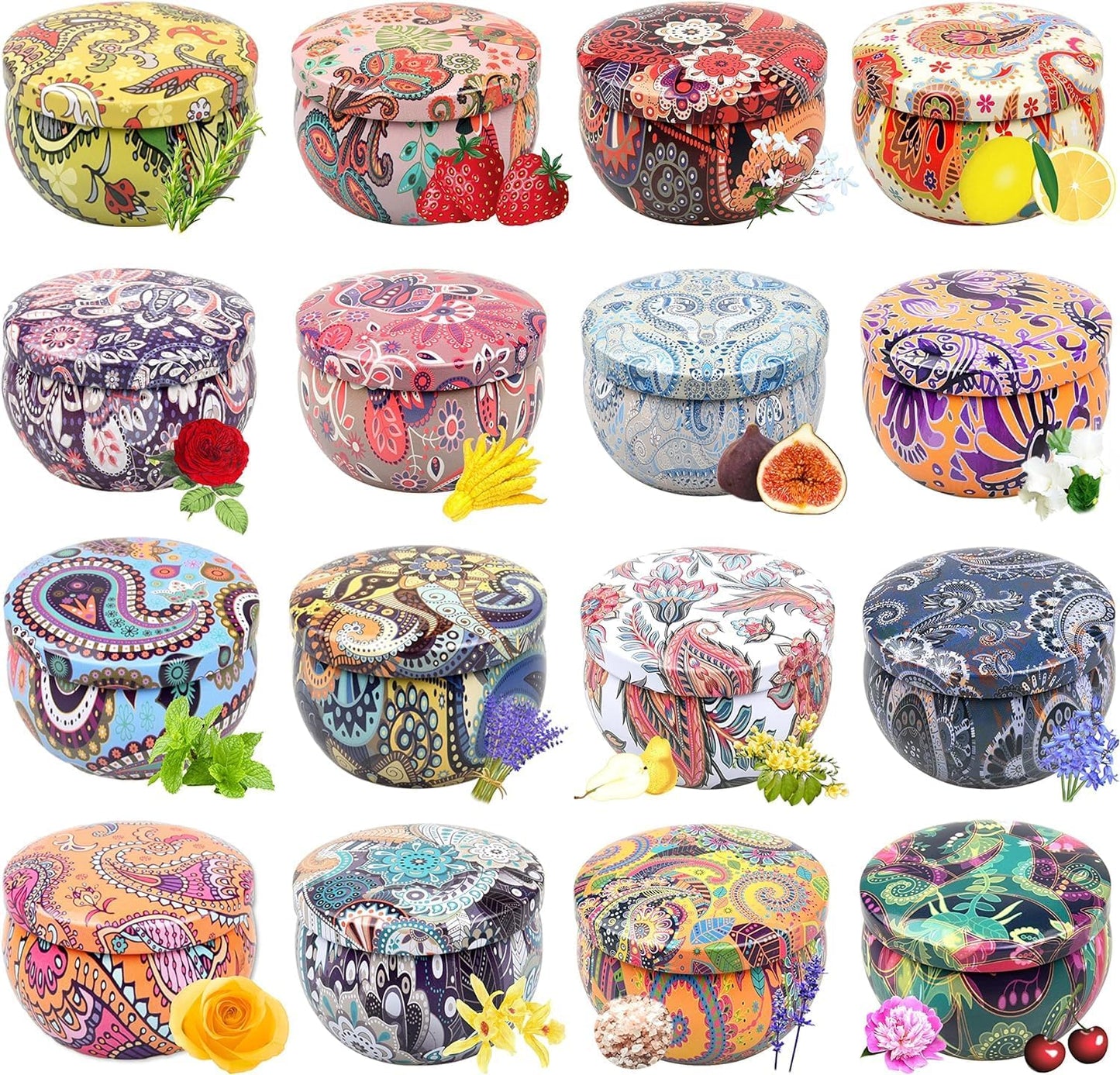 36 Pack Scented Candles Set for Home, Relaxing Stress Relief, Aromatherapy - Natural Soy Wax and Fragrance - Gifts for Women, Mom, Best Friend, Wife, Birthday