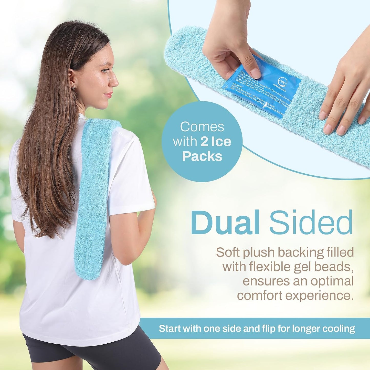 Wrist Ice Pack Wrap - Hot and Cold Gel Thumb & Hand Ice Pack Glove for Arthritis Relief | Microwavable & Freezer Safe, Dual Therapy for Carpal Tunnel, Tendonitis, Swelling, Targeted Relief for Hand