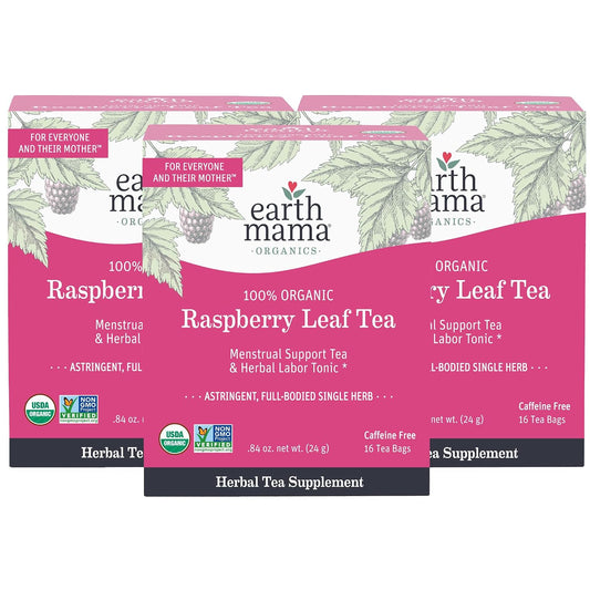 Earth Mama - Organic Raspberry Leaf Tea - 48 Teabags