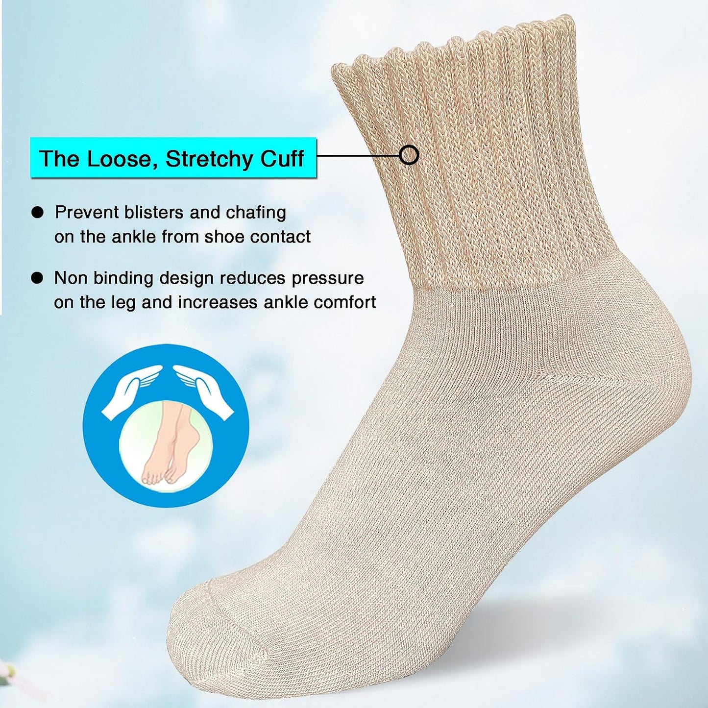 suaskk Womens Cozy Solid Thick Cushioned Thermal Crew Boot Socks 4 Pairs | Soft and comfortable, Arch Support, Non-Slip, Sturdy and durable