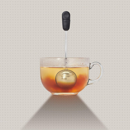 OXO Brew Twisting Ball Tea Infuser - Fine Mesh, Stainless Steel