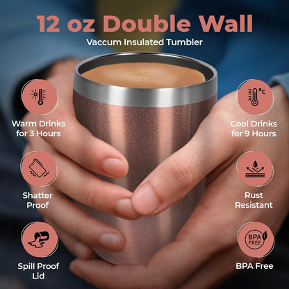 Modern Elegance Tea Tumbler Gift Set for Women, Teal