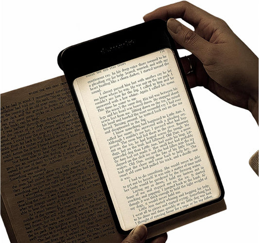 Book Light, LED Reading Light, USB Rechargeable, Warm & Cool Tone, Portable Cordless Lamp for Bedtime Reading (Warm LED)