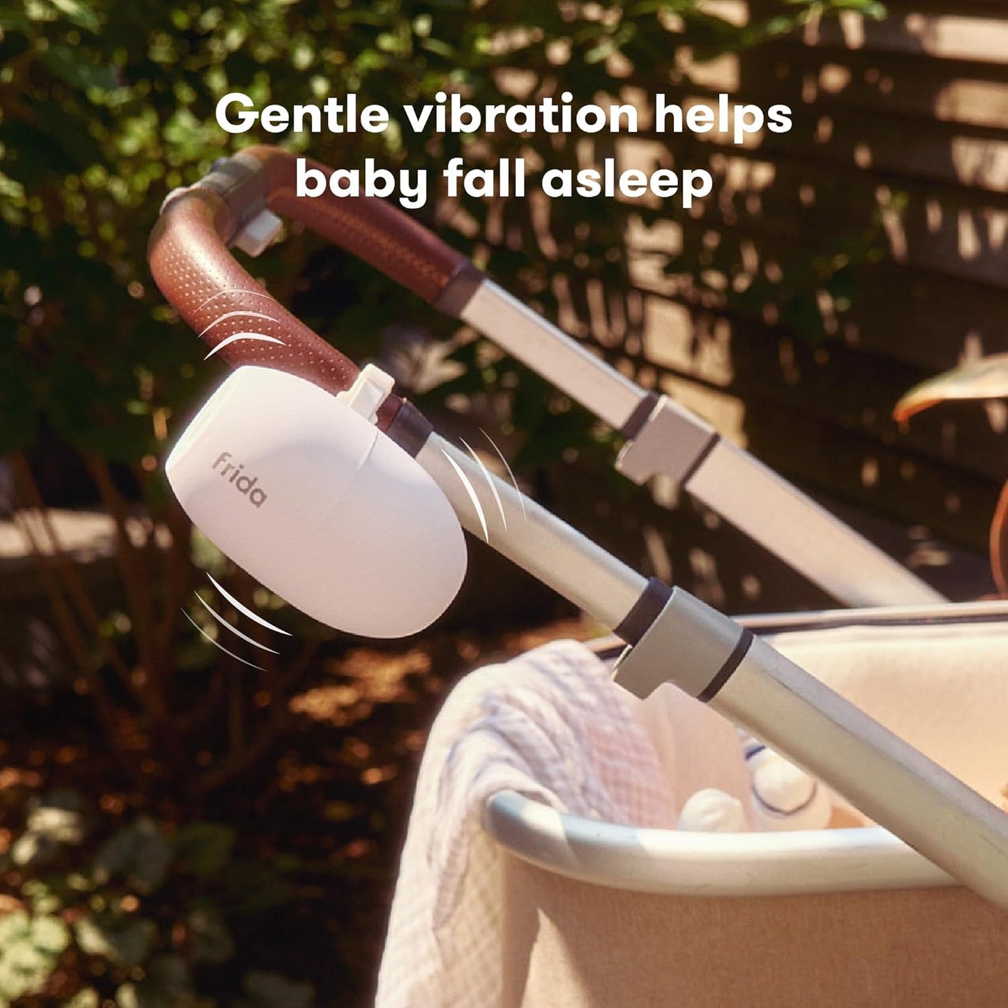 Frida Baby 2-in-1 Portable Sound Machine for Baby + Nightlight | White Noise Sound Machine for Baby with 5 Soothing Sounds & 3 Nightlight Modes | Travel Sound Machine Attaches to Strollers, Car Seats