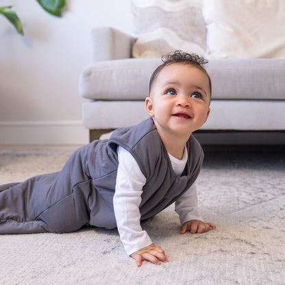 HALO Sleepsack Supersoft Wearable Blanket, Viscose Made from Bamboo, Sleeping Bag for Babies, 1.5 TOG, 6 – 12 Months, Medium, Calm Sage
