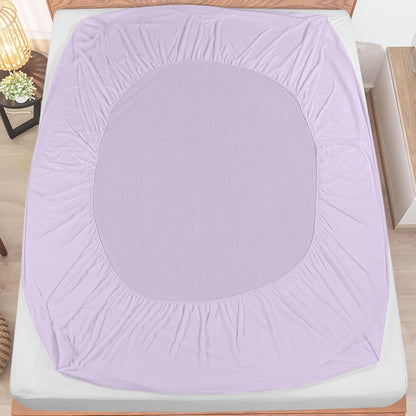 Queen Size Mattress Protector Waterproof, Premium 200 GSM Terry Mattress Cover, Soft & Breathable Bed Cover, Fitted Sheet Style Stretchable Deep Pockets 17" by Utopia Bedding (White)