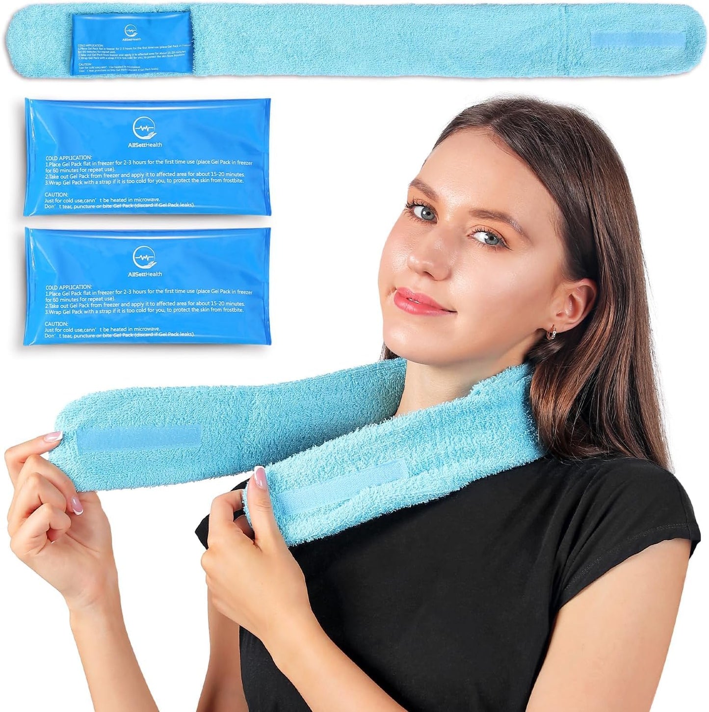 Wrist Ice Pack Wrap - Hot and Cold Gel Thumb & Hand Ice Pack Glove for Arthritis Relief | Microwavable & Freezer Safe, Dual Therapy for Carpal Tunnel, Tendonitis, Swelling, Targeted Relief for Hand
