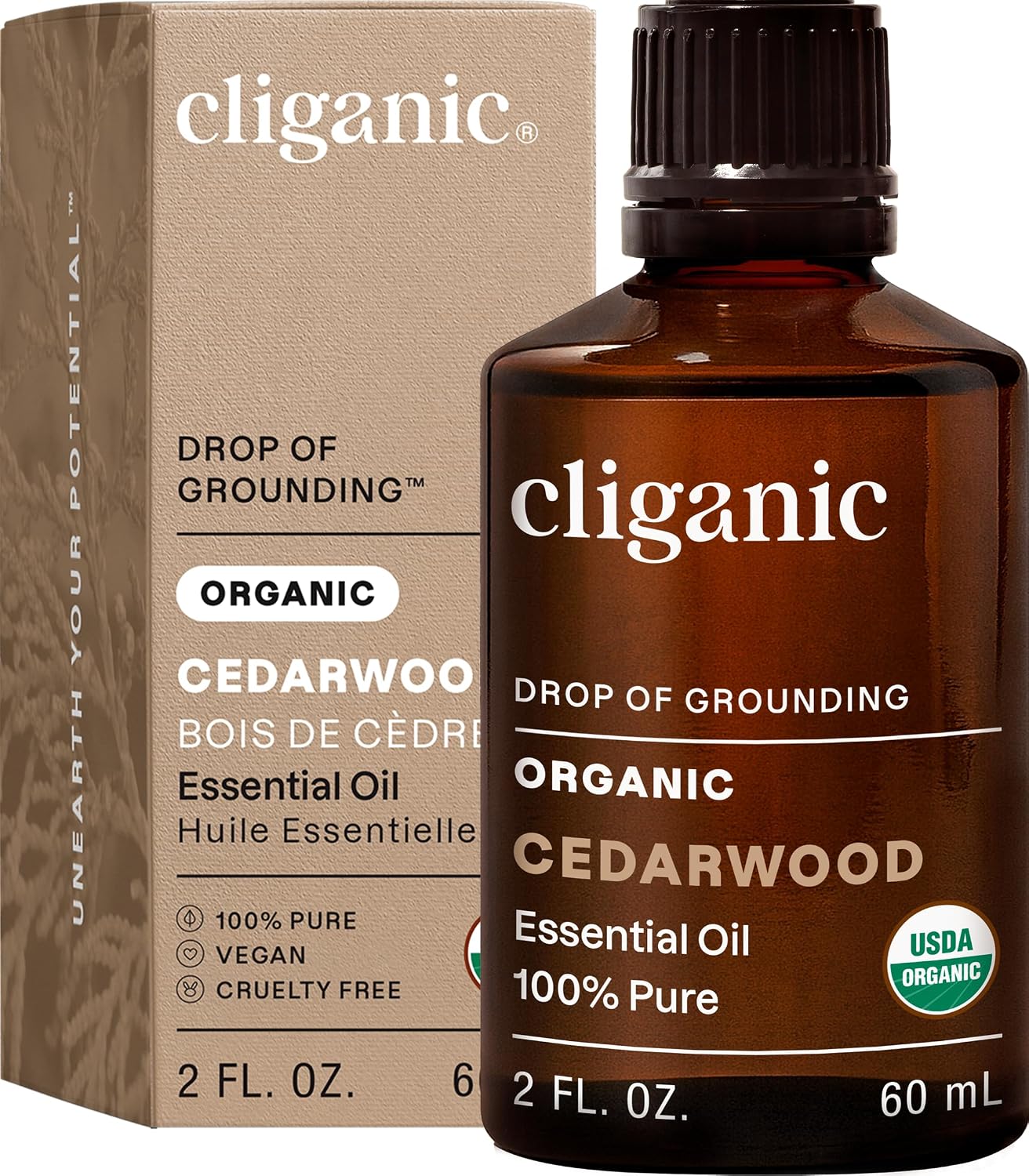 Cliganic Organic Lavender Essential Oil - 100% Pure Natural Undiluted, for Aromatherapy Diffuser | Non-GMO Verified - Colors A