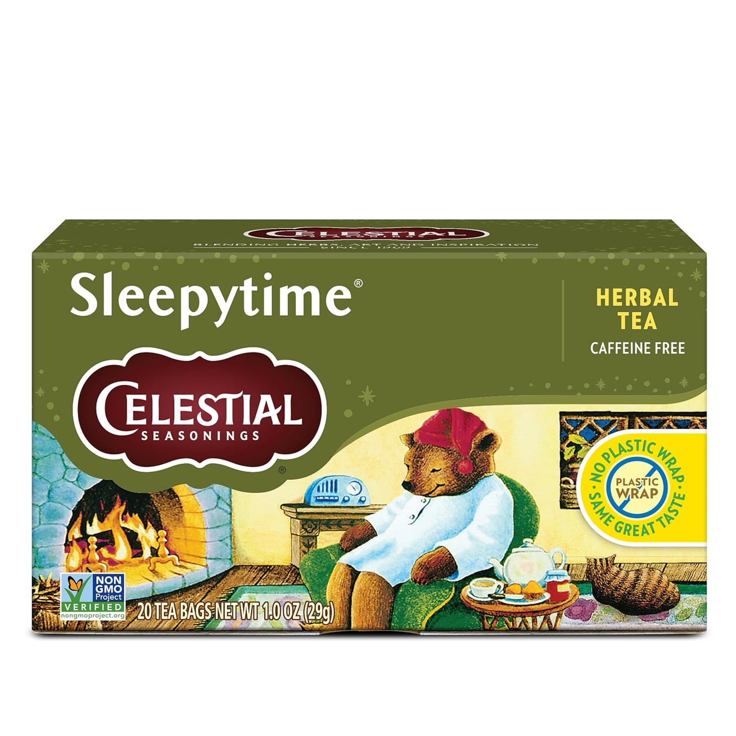 Celestial Seasonings Sleepytime Herbal Tea, Variety Pack - Caffeine Free Sleep Tea, 20 Tea Bags Per Box (Pack of 6)