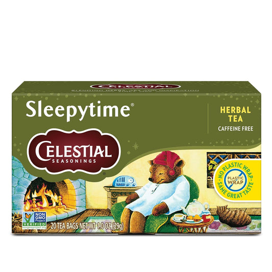 Celestial Seasonings Sleepytime Herbal Tea, Variety Pack - Caffeine Free Sleep Tea, 20 Tea Bags Per Box (Pack of 6)