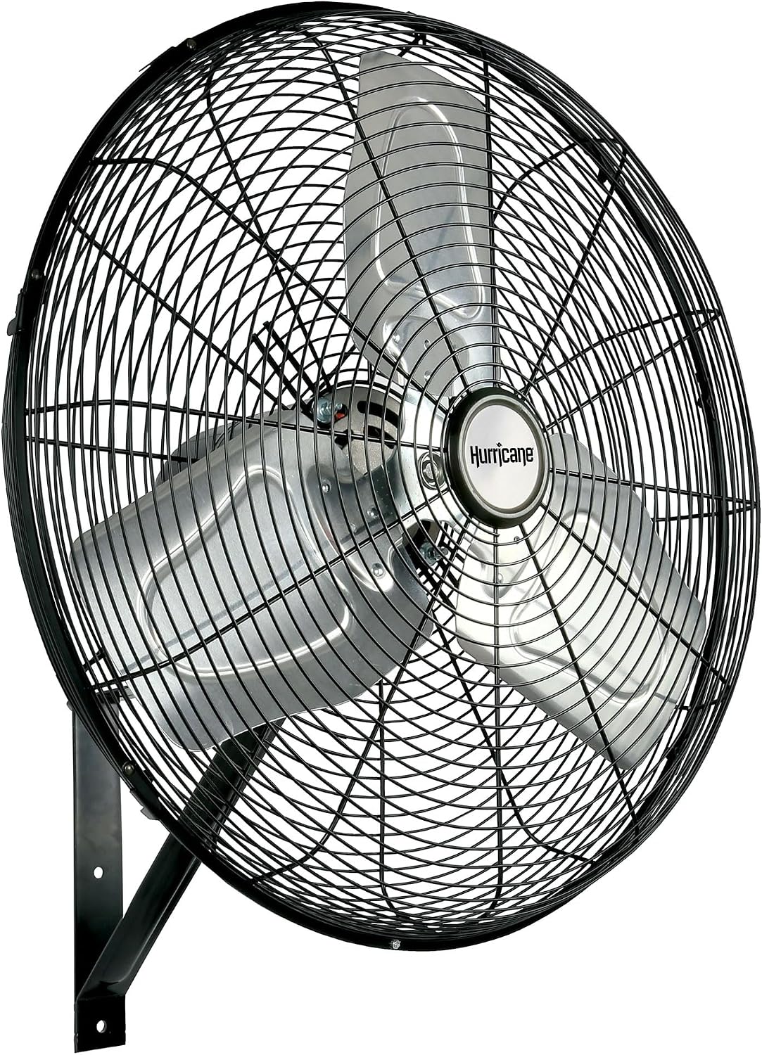 Hurricane Classic 6 Inch Clip Fan, 2 Speed Portable Desk Table Fan with Tilt, White