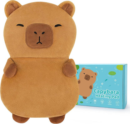 Microwave Heating Pad for Period Cramps,Otter Microwavable Heating Pad for Shoulder Neck Back Knee Pain Relief with Lavender Scented,Cute Otter Plush Toys Heat Pack for Women Kids Birthday