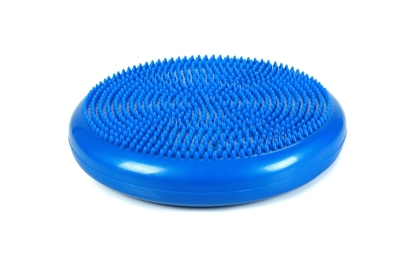 Cando-30-1870 CanDo Inflatable Balance Disc for Balance Training, Proprioception, Strengthening Lower Extremities, Posture, Back Pain, Stress Relief, Restlessness and Anxiety. Black, 14” Diameter