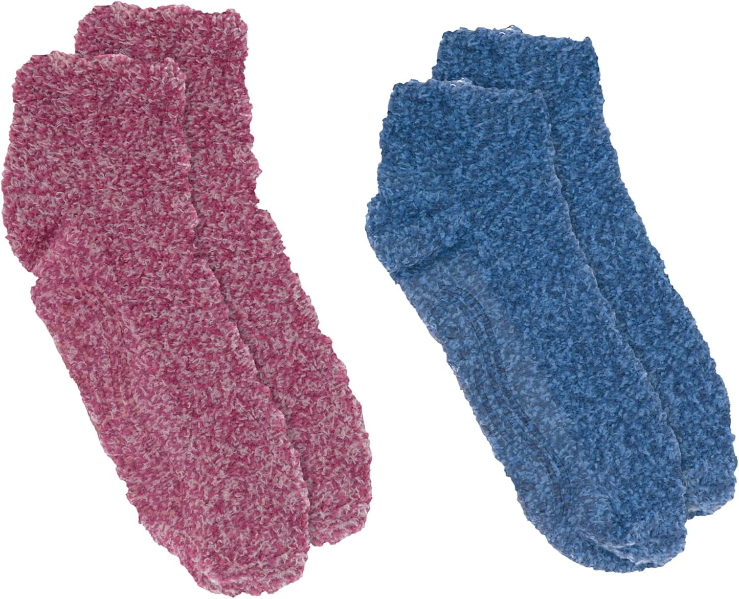 Dr. Scholl's Womens Low Cut Soothing Spa - Lavender & Vitamin E Infused 2 3 Pair Packs Bottom Grippers Sock, Blue, Pink/Blue, 4-10 US