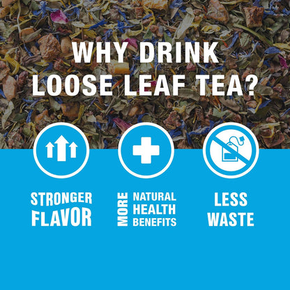 Tiesta Tea Pomegranatopia, Loose Leaf Mixed-Berry Pomegranate Tea, 1.5oz