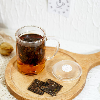 ChaWuWarmSun-[B] Aged ShouMei White Tea Flaky - 20 Individual Packs
