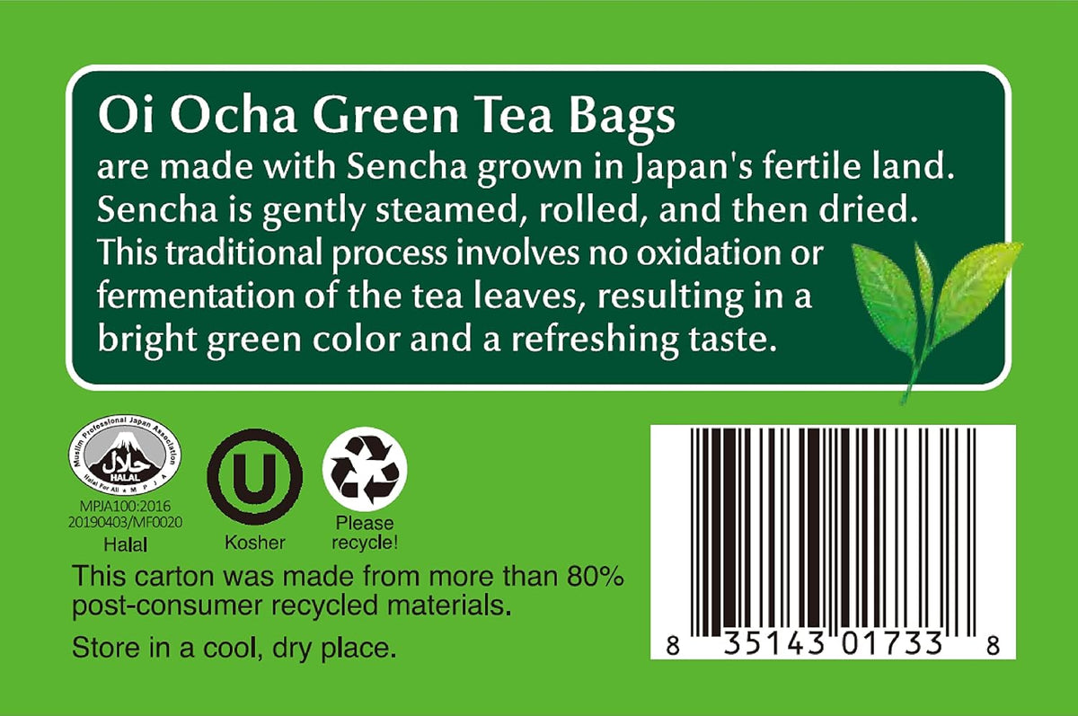 ITO EN Oi Ocha Green Tea - Tea Bags 40ct