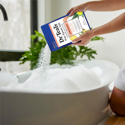 Dr Teal's Epsom Salt Magnesium Soak, Stress Relief with Essential Oils, 3 lbs